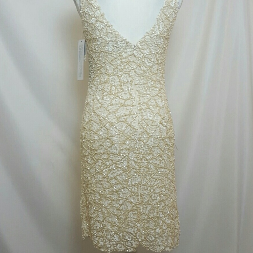 Aidan Mattox Beaded Dress- Size 4